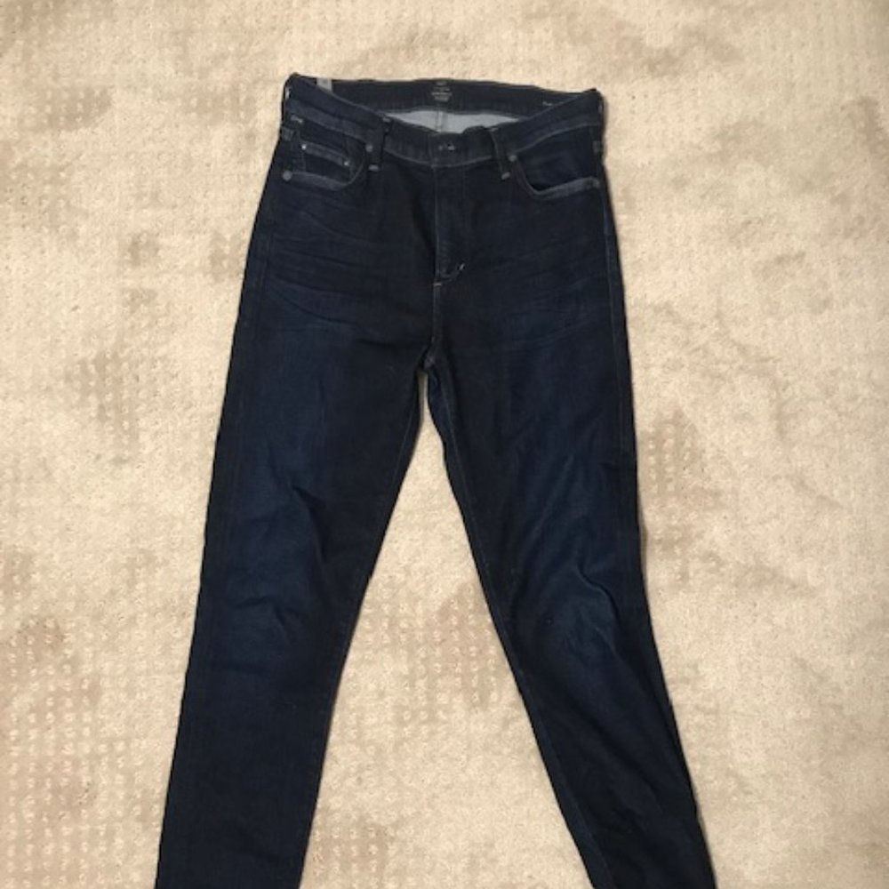 Citizen of Humanity High Waisted Cropped Jeans